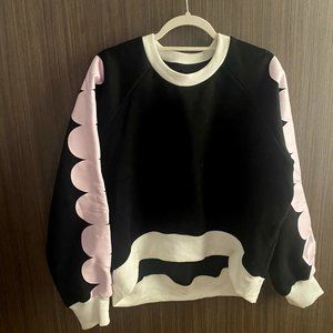 Cynthia Rowley Cropped Sofie Sweatshirt - Small